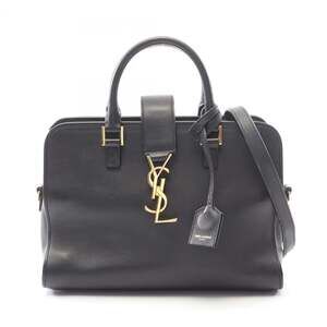 Yves Saint Laurent Saint Laurent Paris Monogram Baby Cabas Handbag in Black L...